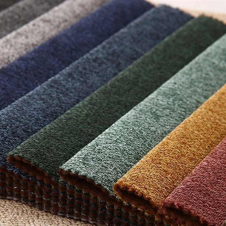 Slubby Cotton Linen Curtains Fabric factory