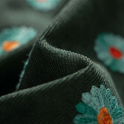 Tecido de estofamento de veludo turquesa